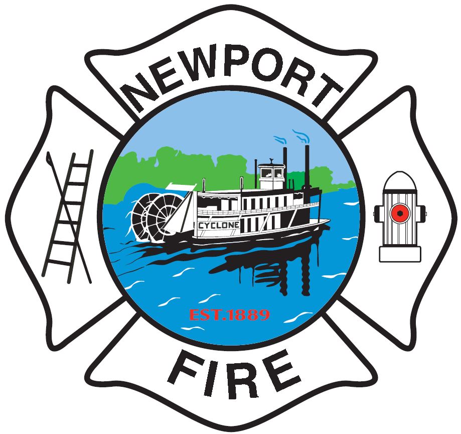 Newport Fire Logo Large